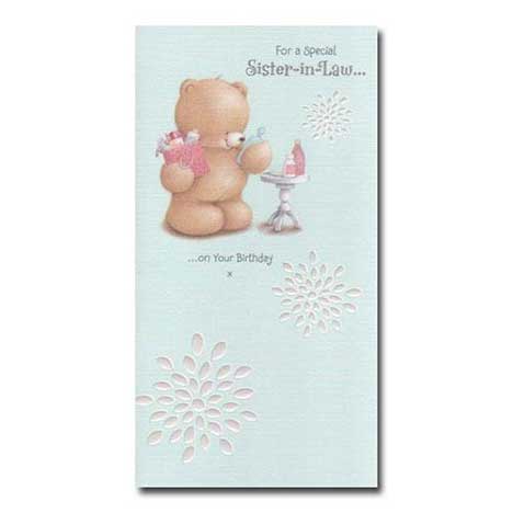 Special Sister-in-Law Birthday Forever Friends Card